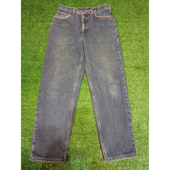Lands' End Lined Jeans Flannel Lined‎ Denim Pants Warm Winter 32 Regular - Picture 1 of 4
